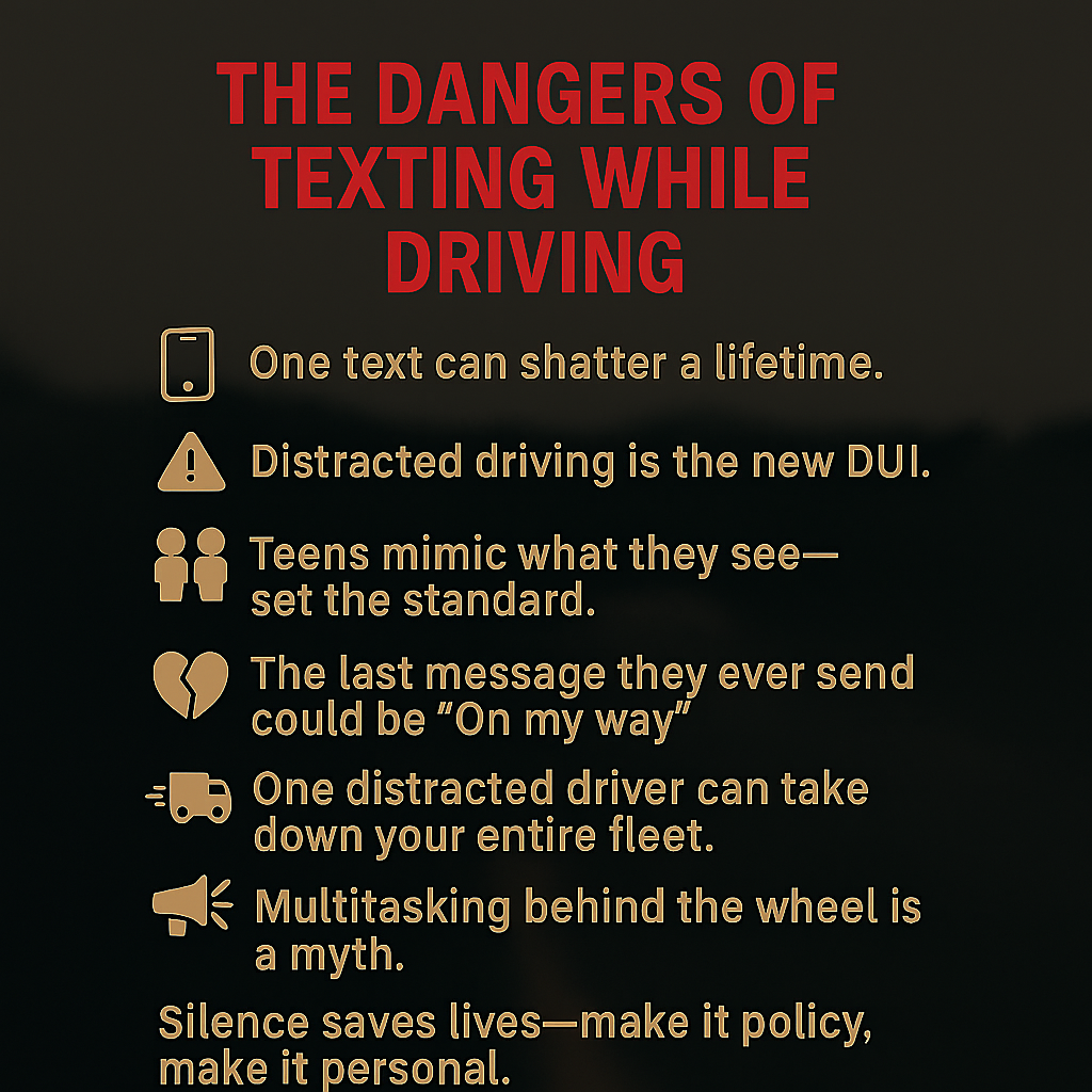 No Texting Steering Wheel Cover