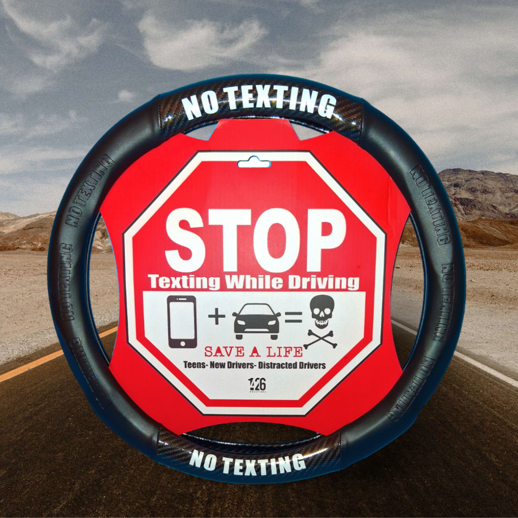No Texting Steering Wheel Cover