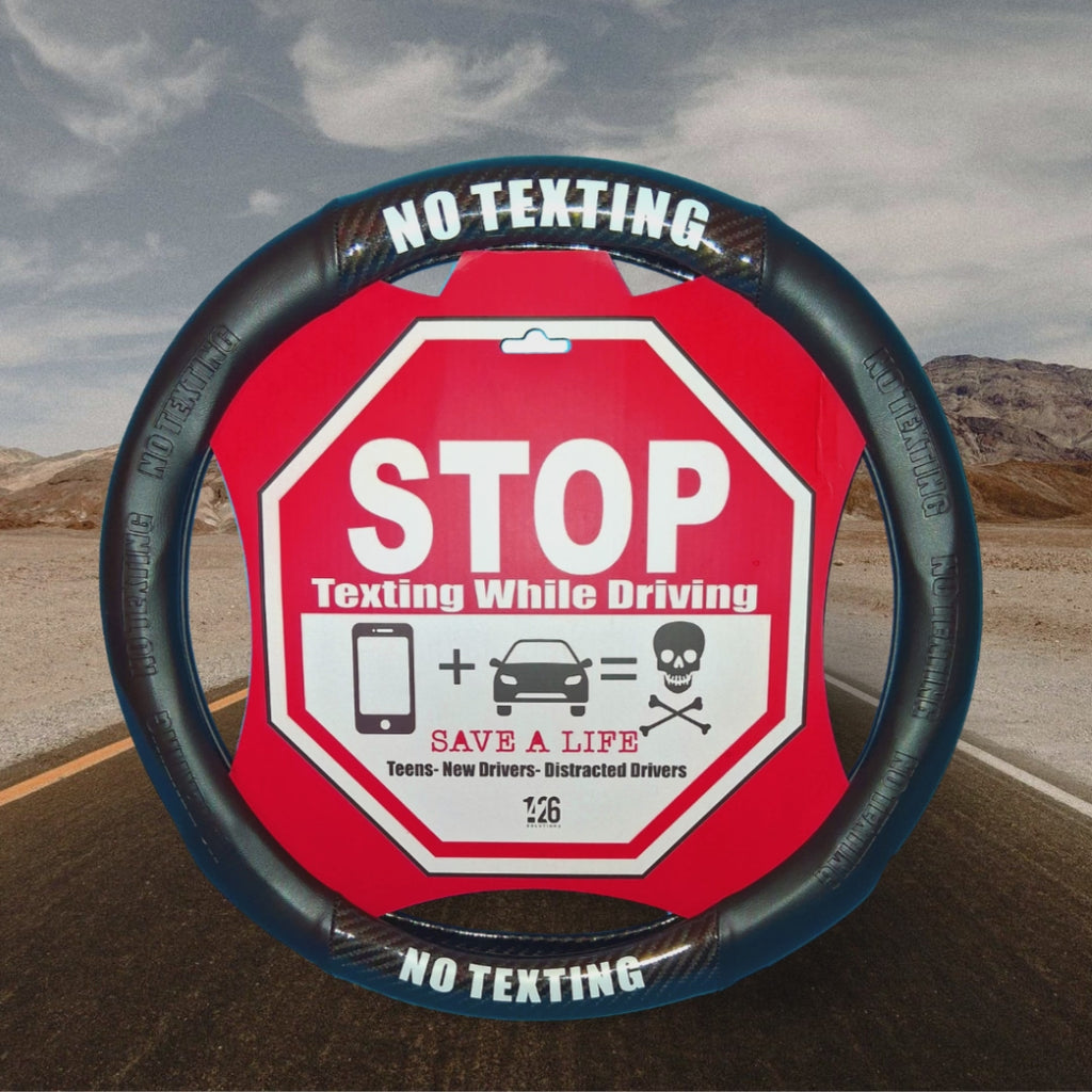 No Texting Steering Wheel Cover