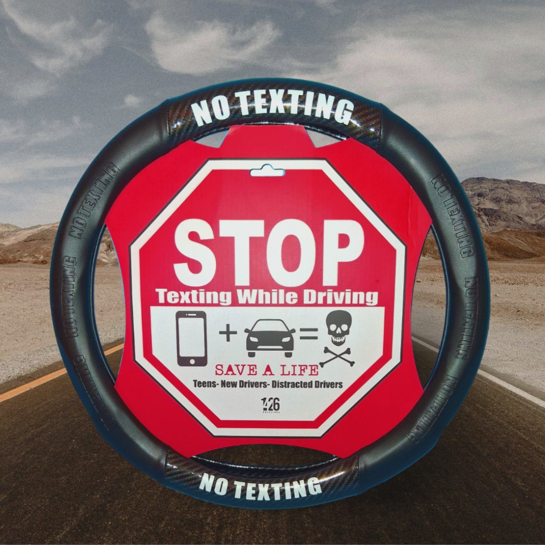 No Texting Steering Wheel Cover
